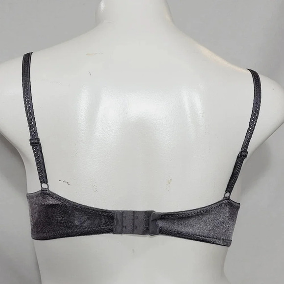 34A Maidenform Self Expressions I-Fit Lace UW Bra Gray NWT - Picture 6 of 8
